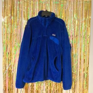 Patagonia Snap T pullover, royal , sz L women’s,
